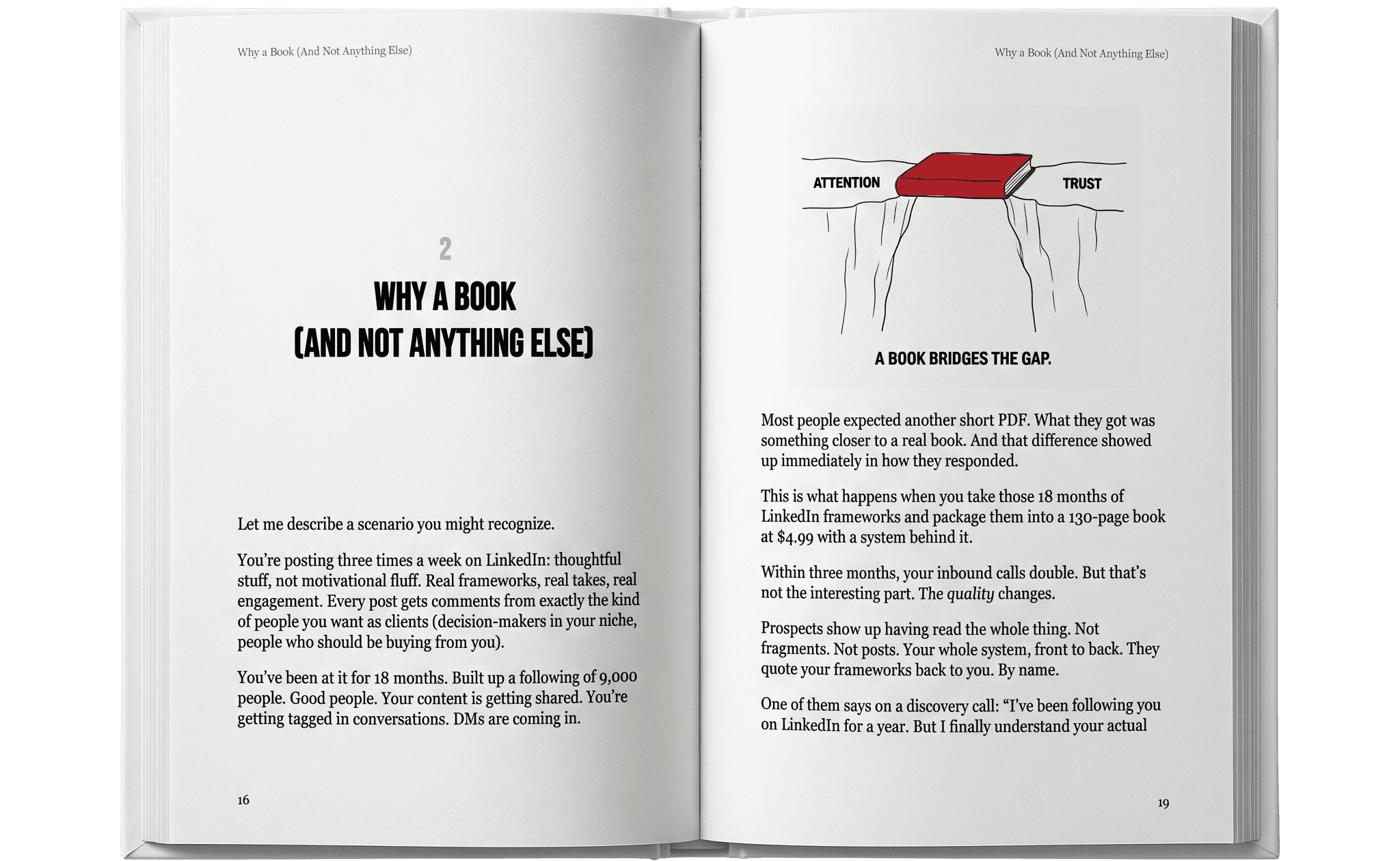 Book preview page — Chapter Two